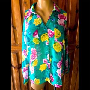 Romantic Floral Blouse